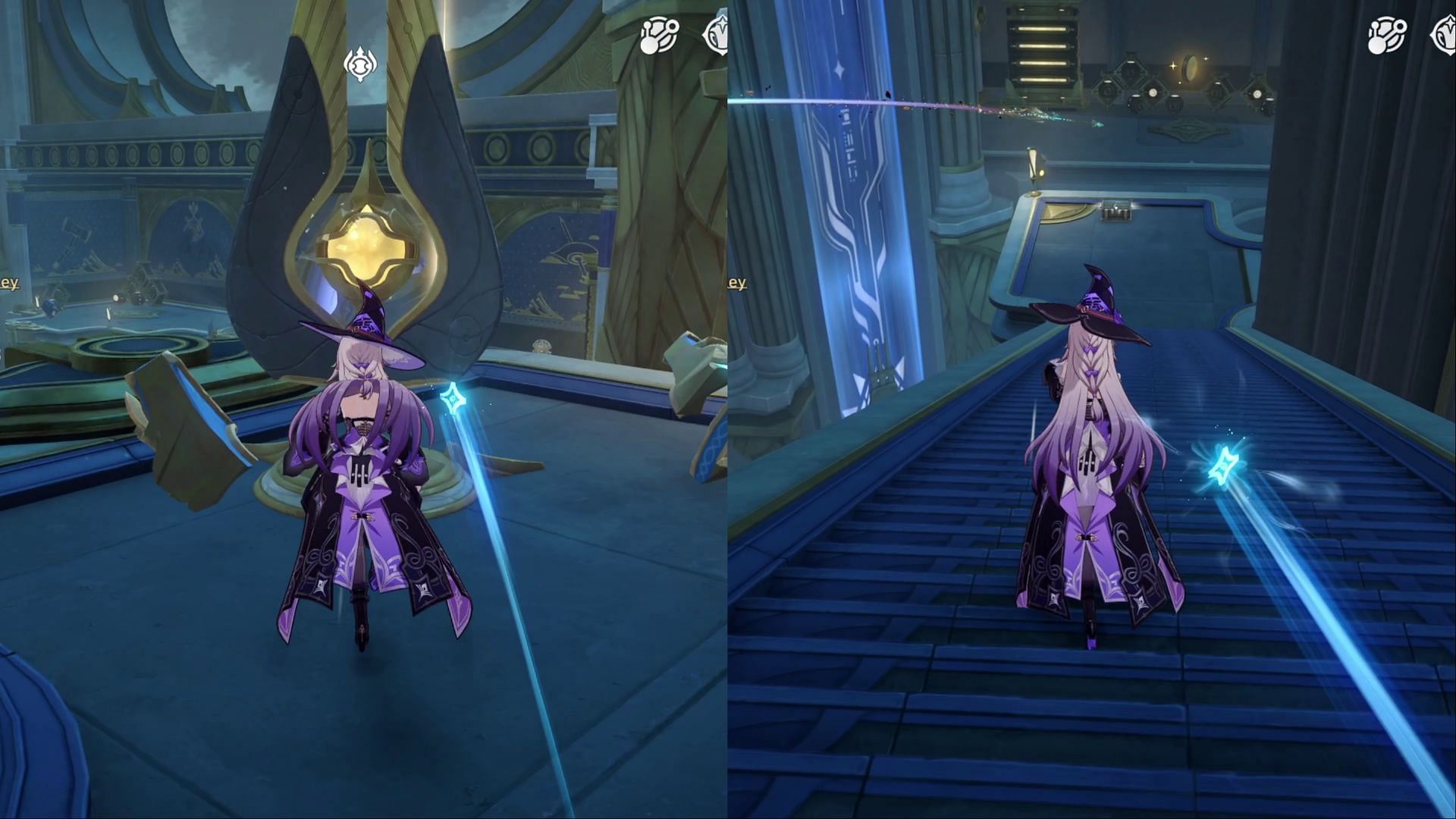 Head to the bottom floor of this area to find the Spirithief (Image via HoYoverse)